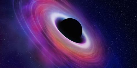 buraco negro supermassivo - buraco azul